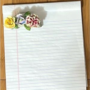 Antique Adderley Floral figurine bone china England